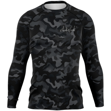 Chokefish™ Long Sleeve Rashguard Camouflage Men's Shirt-005